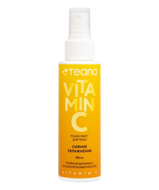 Teana Teana VC1 Тоник-мист для лица  VITAMIN C СИЯНИЕ УВЛАЖНЕНИЕ / RADIANCE HYDRATION 50 мл, 50мл