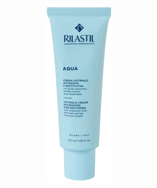 Rilastil Крем для лица оптималь питательный и восстанавливающий AQUA, 50мл