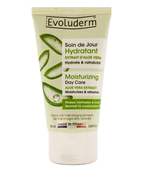 Evoluderm Увлажняющий дневной крем для нормальной и комбинированной кожи лица, 50мл