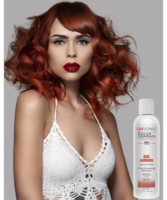 CHI Оттеночный шампунь для волос Red Auburn, 355мл (2)