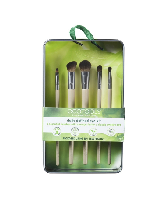 EcoTools Набор кистей для макияжа глаз The Daily Defined Eye Kit, 5шт (4)