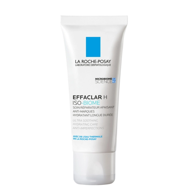 La Roche-Posay Крем-гель для лица очищающий успокаивающий против несовершенств Н Iso-Biome, 40мл