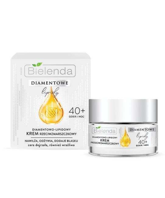 Bielenda Крем против морщин алмазно-липидный 40+ DIAMOND LIPIDS, 50мл (3)