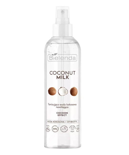 Bielenda Тоник кокосовый увлажняющий COCONUT MILK COCOON EFFECT, 200мл