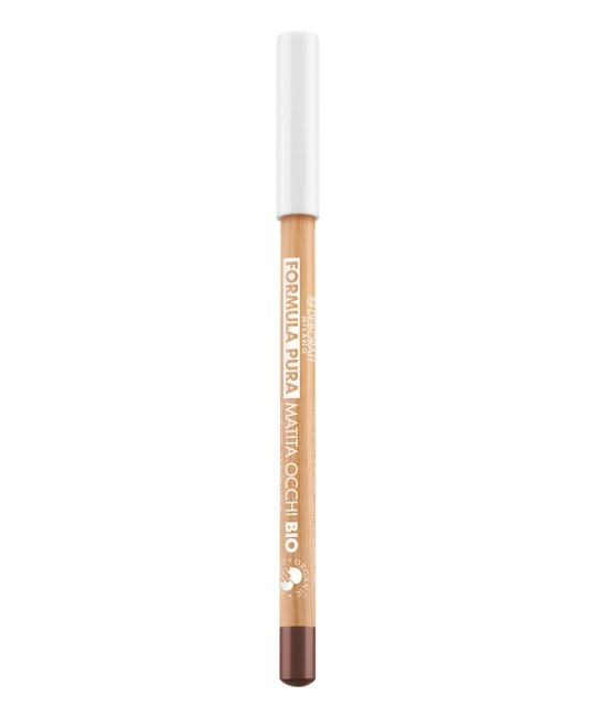 Deborah Milano Карандаш для глаз FORMULA PURA ORGANIC EYE PENCIL, тон: 02 Коричневый, 1.2г (2)