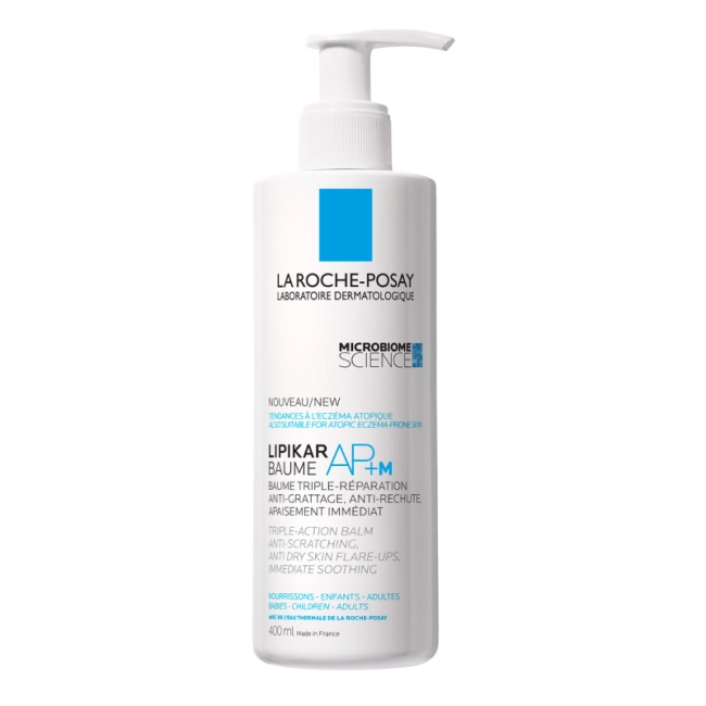 La Roche-Posay Липидовосполняющий бальзам тройного действия для лица и тела, 400мл