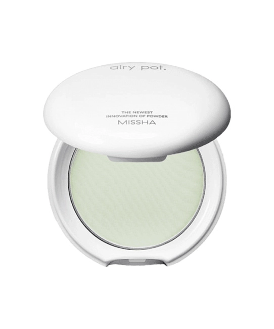 MISSHA Компактная пудра для лица Airy Pot Pressed Powder Mint, 5г