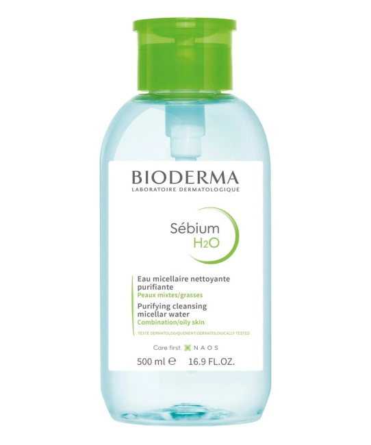 Bioderma Мицеллярная жидкость СЕБИУМ Н20 , 500мл