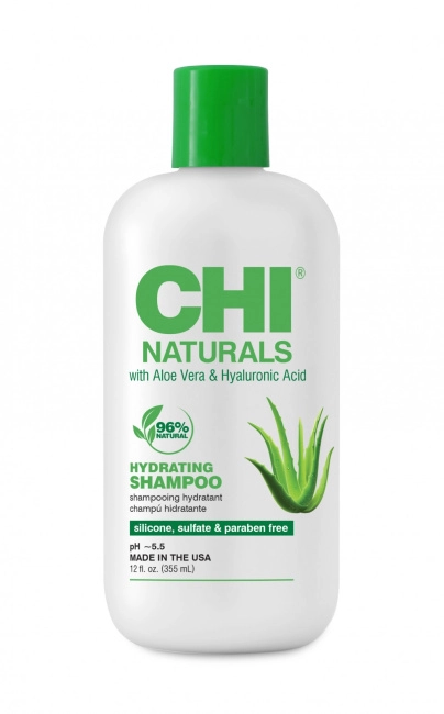 CHI Шампунь увлажняющий для волос Naturals, 355мл