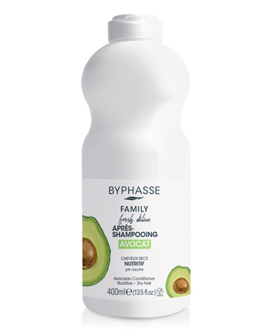 BYPHASSE Кондиционер для сухих и поврежденных волос FAMILY, 400мл