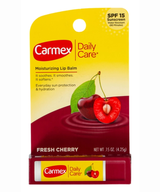 Carmex Бальзам для губ вишня SPF 15 в стике, 4.25г (1)