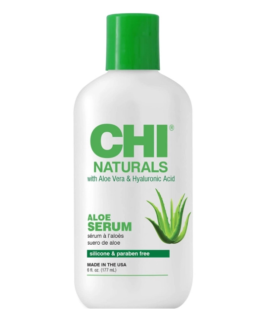CHI Сыворотка для волос Жидкий шелк Naturals Aloe Serum, 177мл