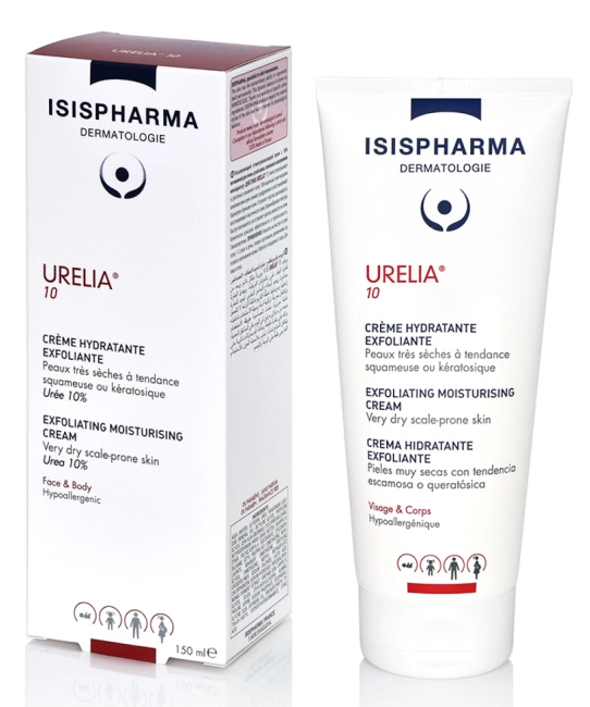 ISISPHARMA Увлажняющий крем отшелушивающий Urelia 10, 150мл (1)