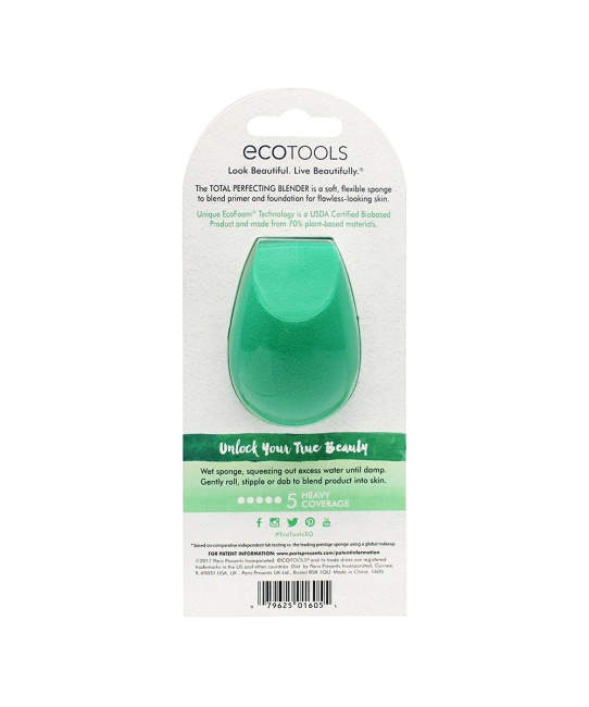 EcoTools Спонж для макияжа биоразлагаемый Total Perfecting, 1шт (5)