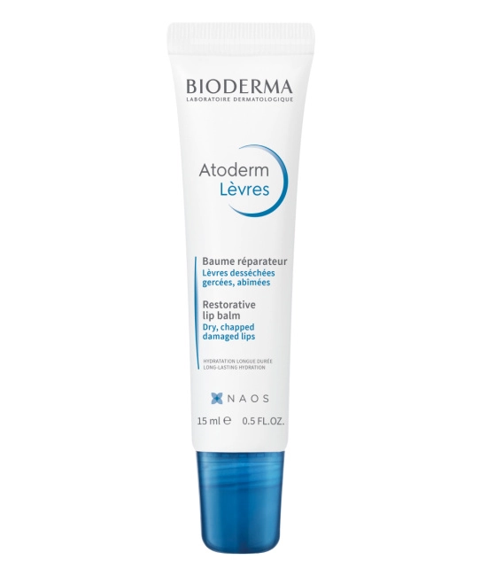 Bioderma Восстанавливающий бальзам для губ, 15мл
