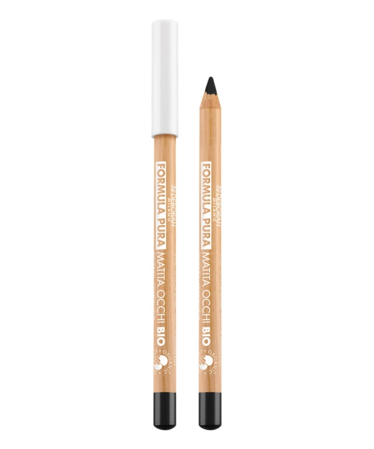 Deborah Milano Карандаш для глаз FORMULA PURA ORGANIC EYE PENCIL, тон: 01 Черный, 1.2г