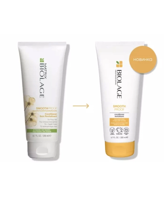 Matrix Matrix Кондиционер для непослушных и вьющихся волос SmoothProof Biolage, 200 мл, 200мл (1)