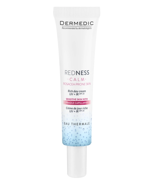 Dermedic Крем для лица UV+IR SPF20 REDNESS, 40мл