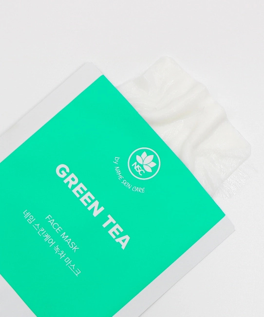 NAME SKIN CARE Маска тканевая для лица с Зеленым Чаем, 22мл (1)