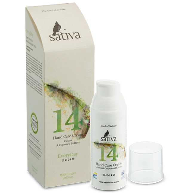 Sativa Крем для рук ухаживающий №14, 50мл