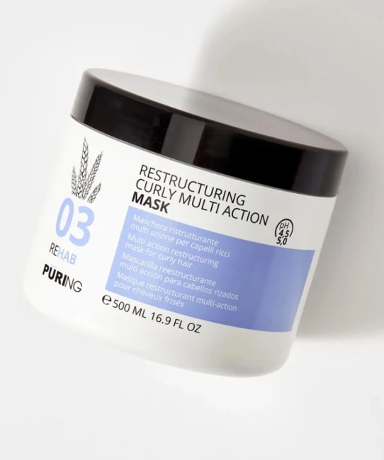PURING Маска для кудрявых волос 03 REHAB, 500мл (1)