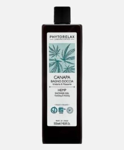 Phytorelax Гель для душа с конопляным маслом Увлажнение и Расслабление, 500мл