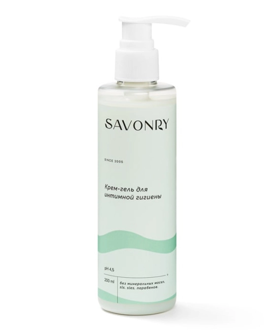 SAVONRY Крем-гель для интимной гигиены, 200мл