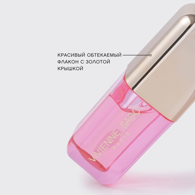 Vivienne Sabo Масло для губ тон 03  полупрозрачный розовый, 3.5мл (4)