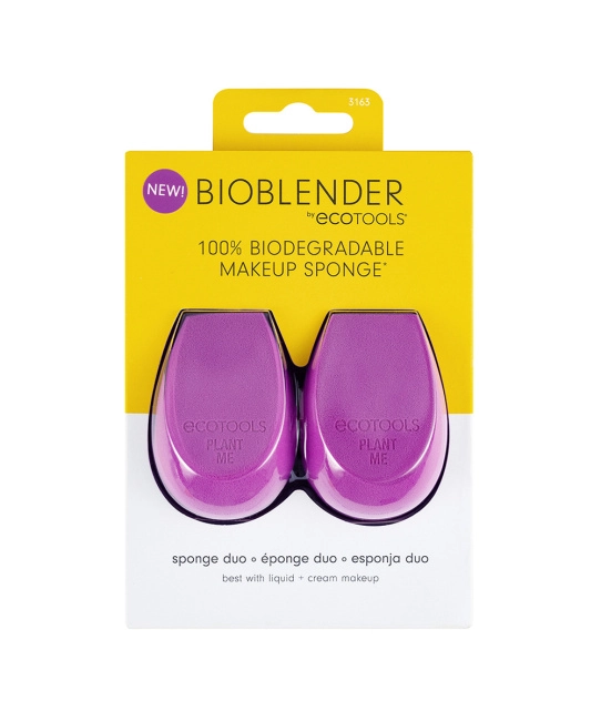 EcoTools Набор спонжей для макияжа биоразлагаемые Bioblender, 2шт (3)