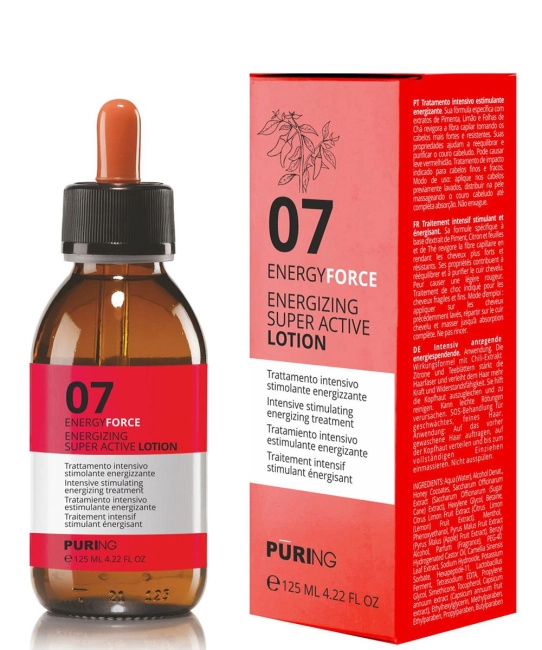 PURING Лосьон суперактивный против выпадения волос PR 07 ENERGYFORCE, 125мл (2)