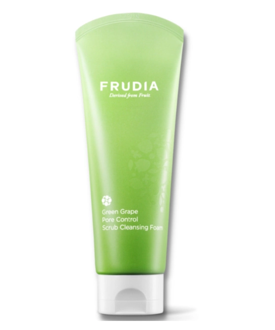 FRUDIA Скраб-пенка для умывания Себорегулирующая с виноградом, 145г