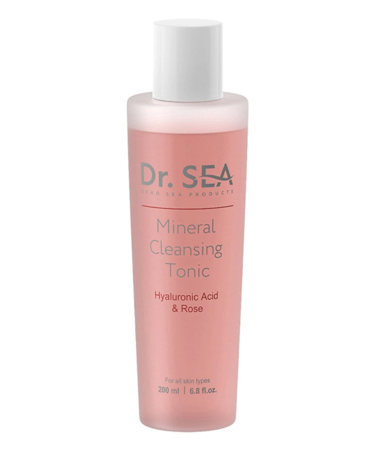 Dr.Sea Минеральный очищающий тоник с гиалуроновой кислотой и экстрактом розы, 200мл