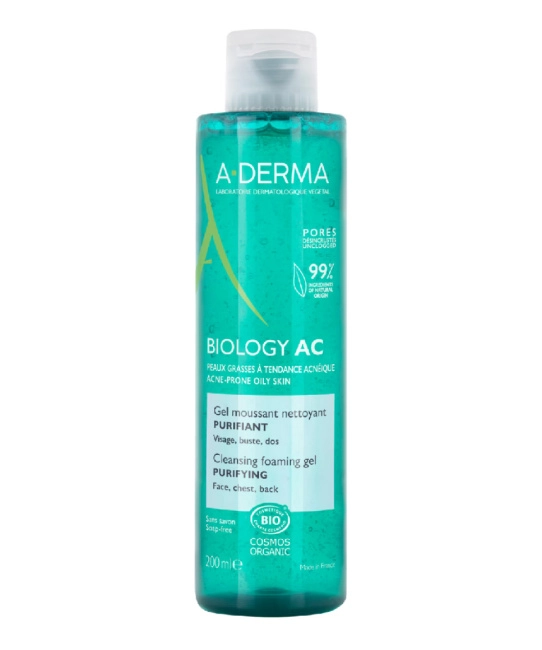 A-DERMA Гель пенящийся очищающий, 200мл