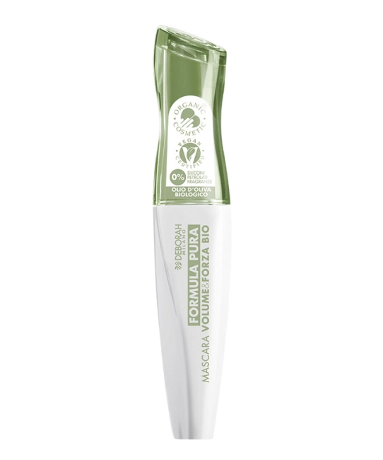Deborah Milano Тушь для ресниц FORMULA PURA MASCARA VOLUME & FORZA BIO, тон: черный, 12мл (1)