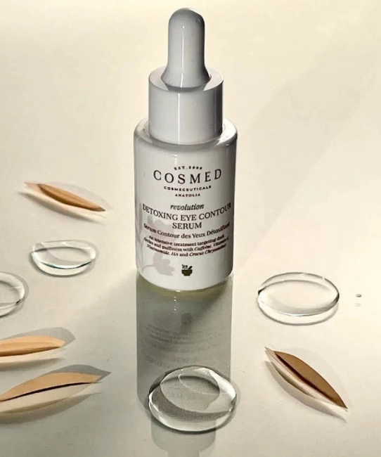 Cosmed Сыворотка-детокс косметическая для контура глаз с кофеином REVOLUTION DETOXING EYE CONTOUR SERUM, 15мл (2)