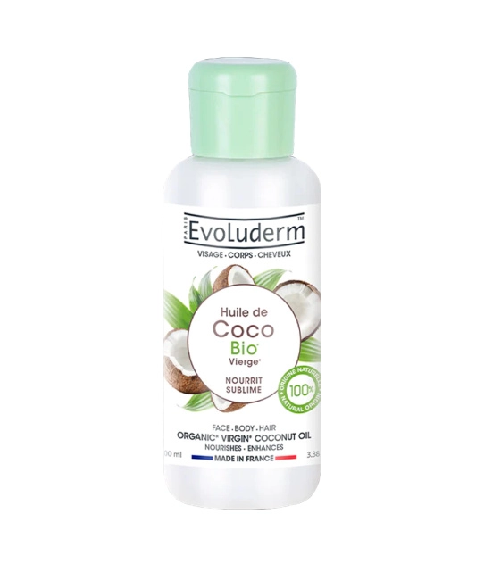 Evoluderm Органическое кокосовое масло, 100мл