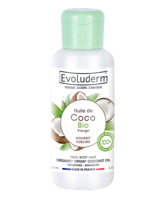 Evoluderm Органическое кокосовое масло, 100мл