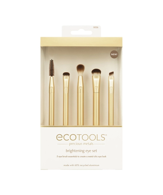 EcoTools Набор кистей для макияжа глаз Precious Metals, 5шт (2)