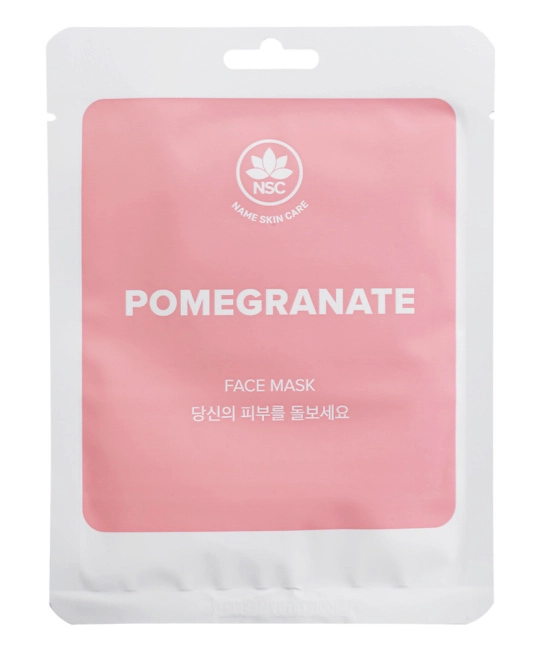 NAME SKIN CARE NAME SKIN CARE Маска тканевая для лица с экстрактом Граната, 22 г, 22мл
