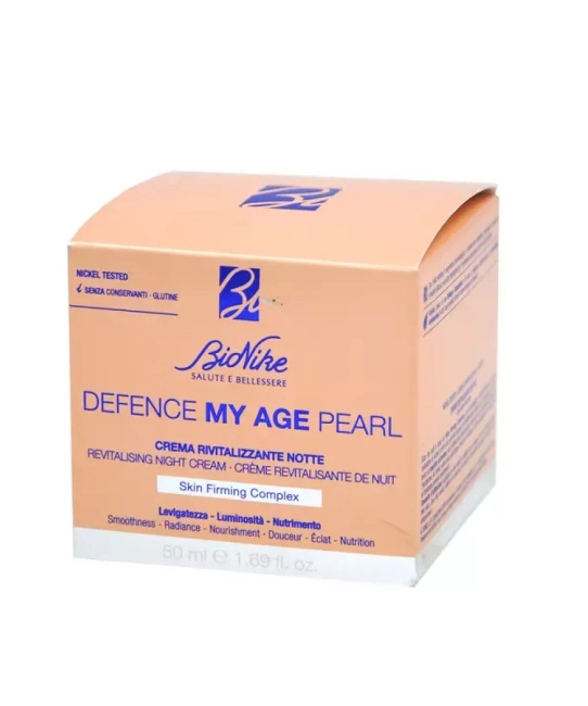 BioNike Восстанавливающий ночной крем для лица DEFENCE MY AGE PEARL revitalising night cream, 50мл (2)