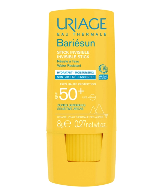 Uriage Стик невидимый для чувствительных зон SPF50+г, 8.5мл