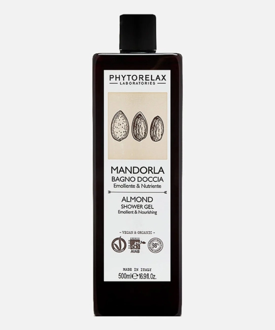 Phytorelax Гель для душа смягчающий и питательный "Миндаль", 500мл