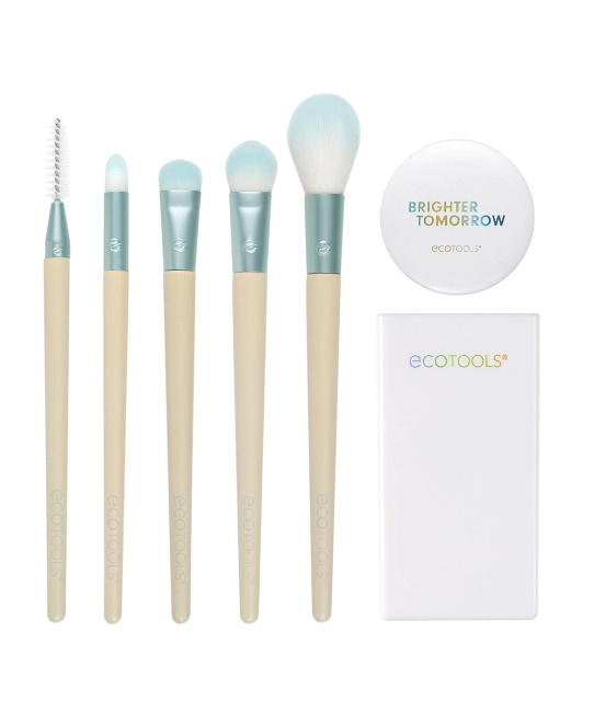 EcoTools Набор для макияжа глаз Eye Shine Bright, 7шт