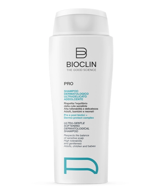 BIOCLIN  Шампунь дерматологический ультра-нежный смягчающий для младенцев, детей и взрослых BIO-PRO, 400мл