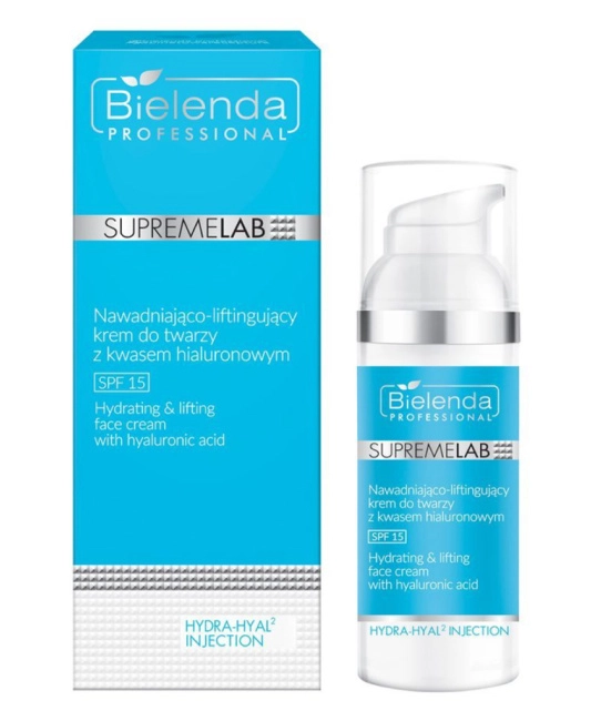 Bielenda professional Крем для лица увлажняющий с гиалуроновой кислотой SPF 15, 50мл (1)