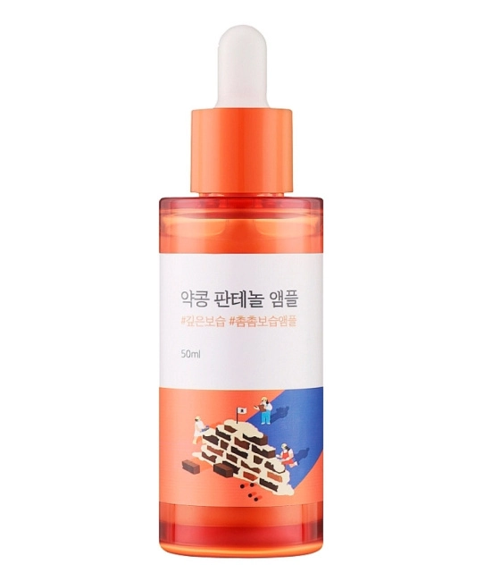 Round Lab ROUND LAB Восстанавливающая сыворотка для лица SOYBEAN PANTHENOL AMPOULE, 50 мл, 50мл