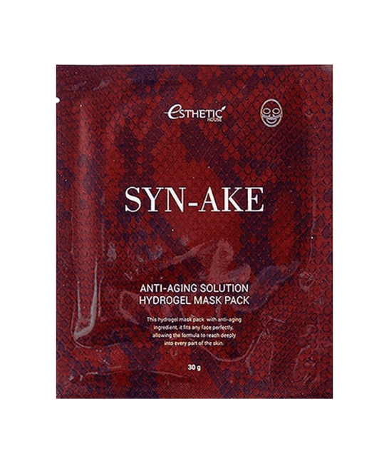 ESTHETIC HOUSE Гидрогелевая маска для лица SYN-AKE ANTI-AGING SOLUTION HYDROGEL MASK PACK