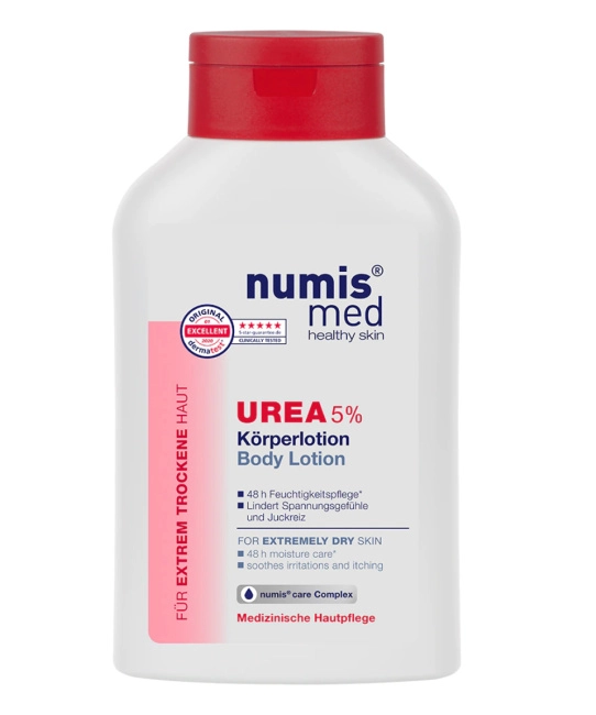 Numis med Лосьон для тела с 5% мочевиной для очень сухой кожи UREA, 300мл