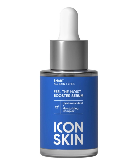 Icon skin Сыворотка-концентрат для лица увлажняющая / Feel the moist Booster Serum, 30мл