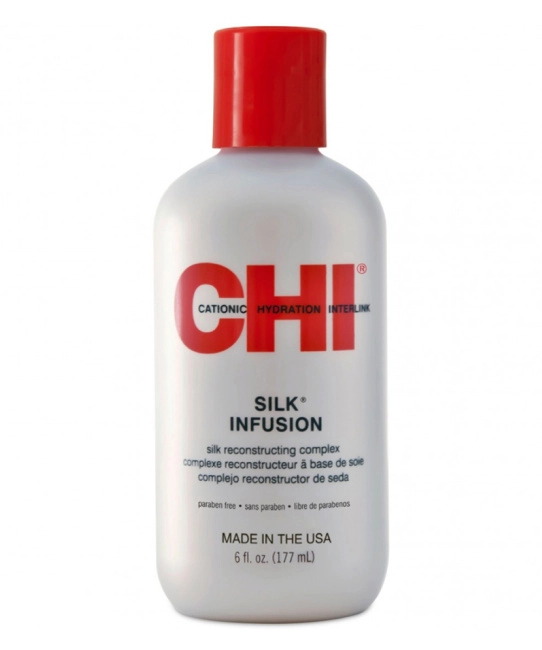 CHI Восстанавливающая эмульсия для волос с шелком и протеинами пшеницы, 177мл
